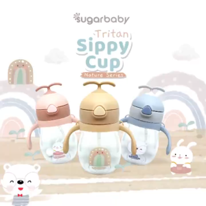 Sugar Baby - Tritan Sippy Nature Series (270/320 ml) Botol Minum Anak 9m+ Anti Tumpah