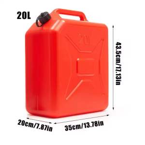 HDPE Plastic Storage Petrol Drum 5L/10L/20L Car Spare Fuel Tank Drum Oil Gasoline Jerry Can Fuel Tanks Container