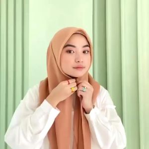 PROMO Hijab Segi Empat Paris Premium Polos Jilbab Paris Voal