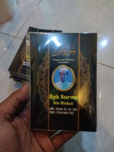 50 buku yasin murah Free desain foto