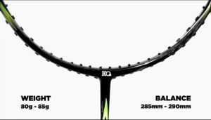 Raket Badminton HIQUA ACCURATE SLASH 500/600/700/800/900 ORI