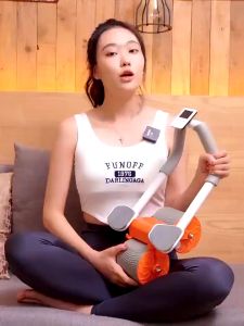 Abdominal Wheel Auto Rebound and Plank AB 5in 1 Abs Trainer Stopwatch