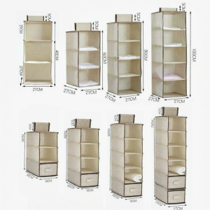 Besee | Hanging Clothes Organizer Multilayer Storage Rack