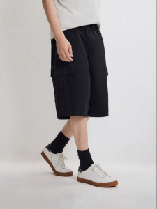 Jack Jones | Casual Loose Workwear Style Shorts Black