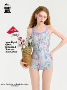 BUNNYBUMS | Full-Body Racing Conservative Adult Pool-Specialized Swimsuit