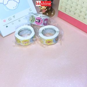 Cuộn 500 sticker sticker khen thưởng tiếng Anh khích lệ tinh thần học tập cho bé yêu với nhiều họa tiết kèm slogan tiếng Anh thú vị BBShine ST013