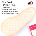 Filter Bensin Vario 125 Saringan Pampers Fuel Pump Filter Pompa Bensin Honda Vario 125 Beat FI Scoopy FI eSP Motorcycle Part KZR KZR 16707-KZR-601. 
