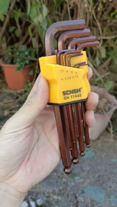 Bộ Cờ Lê Lục Giác Đầu Bi 9 Chi Tiết SENSH SH 11445 - Sửa chữa Cơ Khí Sửa Xe Lắp Ráp.