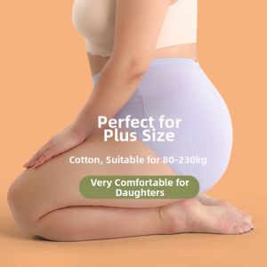 MsPai | Plus Size High Waist Slimming Comfortable Cotton Shorts