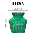 Terlaris Korang Kepis Koja Ukuran Kecil Sedang Besar Termurah Tempat Ikan Hasil Mancing Kuat Tebal Kepis Wadah Ikan Keramba Ikan Buat Mancing Ukuran Kecil Sedang Besar. 