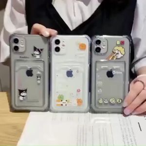 เคสไอโฟน 11 กันกล้อง 13/12/14 Plus Pro Max 8/7 Plus X/XR นิ่มกันกระแทก