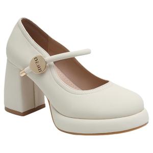 DIANCHA | French Petite Chunky Heels Versatile Mary Jane Shoes