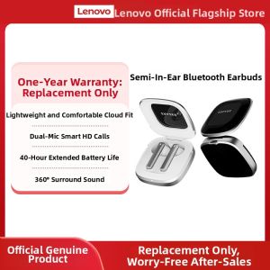 Lenovo | Long Battery Life Dual Mic Noise Cancellation Sport Music Bluetooth Headphones