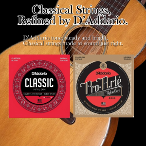 🎼 CLASSICAL GUITARISTS DREAM BUNDLE! DAddario EJ45 & EJ27N Nylon Strings + FREE PICKS + FAST DELIVERY! (Premium Sound Meets Practical Value for Classical Players)