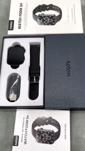 Aolon FoomS4 Smartwatch 1.91 HD Screen Custom Watch Face Bluetooth Call Receiving Message 100+ Sports Modes Running