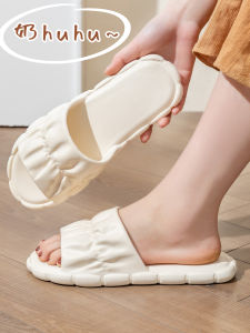 Dép Đi Trong Nhà Mùa Hè Cho Nữ Đế Mềm Sàn Gỗ Chống Trơn Trượt Phòng Tắm Sử Dụng Trong Nhà Dép Bông Phong Cách Hàn Quốc