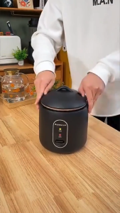 Nồi Cơm Điện Mini Chigo 1.2L Nồi cơm điện Hàn Quốc Chigo Chính Hãng nồi nấu đa năng mini nấu cơm hầm cháo hấp xào luộc an toàn tiện ích