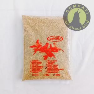 SEMPATI Pakan Burung Kenari Unique Canary Seed 1 kg Pakan Makanan Lomba Harian Burung Kenari Branjangan Finch Gacor Panjang Durasi Quality Bersih Tanpa Pemutih