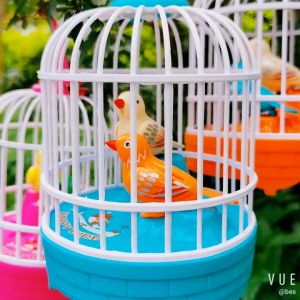 SYARIAH TOYS MAINAN EDUKATIF BURUNG SANGKAR SUARA LAMPU BUNYI KICAU BIRD CAGE