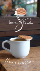 Van Sweet Stroopwafels ขนมสโตรปวาฟเฟิล ขนมทานเล่น คู่กับกาแฟหรือชาร้อนก็อร่อย