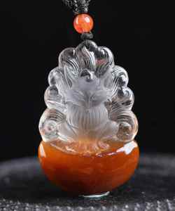 ผมกระต่ายสีแดงสีธรรมชาติจี้จิ้งจอกเก้าหางสีสวยเกินไปรูปทรงเต็มรูปแบบการแกะสลักที่สวยงามสามารถสวมใส่ได้ดึงดูดความมั่งคั่งการแต่งงานที่สิ่งศักดิ์สิทธิ์สันติภาพความเจริญรุ่งเรืองรับสมัครลูกพีชบลอสซั่มเพื่อส่งเสริมความรู้สึกสามีภรรยา