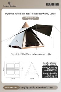 fantasy garden | UV Protected Waterproof Auto Open Tent