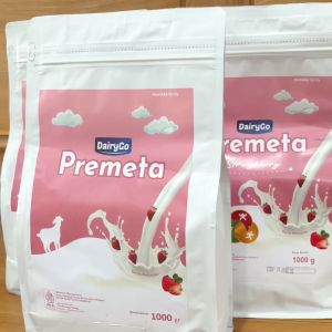 Susu Kambing Etawa Bubuk Strawberry 500g Meringankan Masalah Sendi dan Tulang - DairyGo Premeta