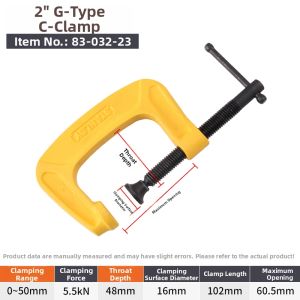STANLEY | Heavy-duty Deep Reach C Clamp