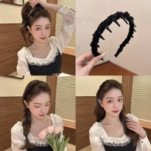 2025 หมวกประดับเพชรน้ำสำหรับผู้หญิง ทรงสูง ป้องกันการลื่น หมวกสำหรับใส่กลางแจ้ง หมวกแฟชั่นฤดูร้อน หมวกสไตล์เกาหลี หมวกแฟชั่น