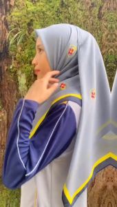 [READY STOCK ] TUDUNG PENGAKAP COTTON VOILE BIDANG 45  BIDANG 50 DAN BIDANG 60 PRINTED