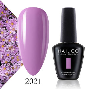 NAILCO 15ml Summer UV Gel Nail Polish Pink Colors Lakiery Hybrydowe Vernis Nails Gel Bule Nail Art Gellak Series Manicure Design
