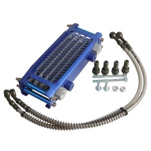 Universal 50cc-140cc Upgraded Oil Cooling Radiator Kit For Honda Yamaha Kawasaki Dirt Bike Moped Enduro Offroad Motorcycles