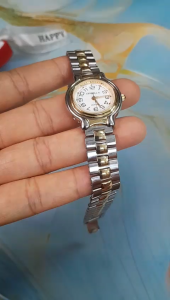 Đồng hồ nữ CRYSTAL II máy Thụy Sĩ second hand si nhật- đã qua sử dụng\