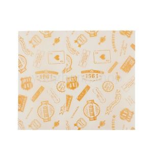 [ MJS ] Alas Nasi Bento Kertas Pembungkus Makanan Roti Sandwich Burger Kue Dessert