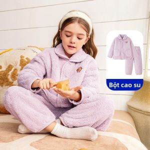 MINI BALA | Bộ Quần Áo Trẻ Em Balabala Dành Cho Bé Trai Và Bé Gái Đồ Mặc Gia Đình Ngoài Trời Lót Nỉ