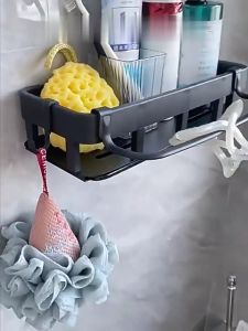 Rak Pengering Spon Cuci Piring Model Gantung Dapur Sponge Sabun Rak Cuci Piring Rak Bumbu Dapur Rak Dinding WastafelKamar Mandi Stainless Rak