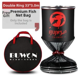 Quick-Drying Coated Fishing Net Pouch