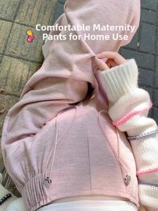 Pregnancy-friendly Wide Leg Pants