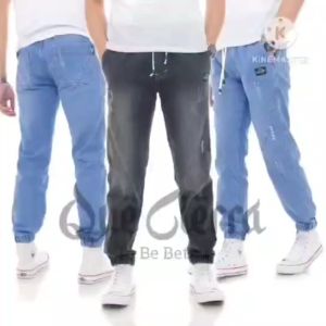 Cargo jeans jogger pria bahan washing viral trending fashion premium berkualitas promo ongkir murah best seller