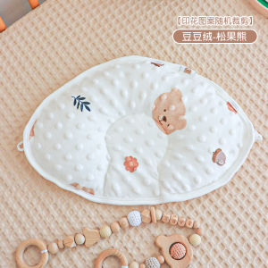 Newborn Baby Shaping Pillow U-Shaped Bean Fluff Protection Head Shape 0 to 6 Months Crooked Head Pillow Infant Cushion