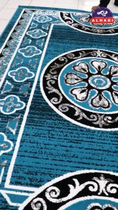 Alhadi Permadani 190 x 260cm Tebal 8mm Karpet Lantai Afbel Abstrak Modern Klasik Bulu Padat ALBUM 1