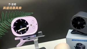 Quạt Đeo Eo Di Động Sạc Được Với Chức Năng Làm Mát Bằng Đá 3 Tốc Độ Gió Mạnh Thiết Kế Kẹp Máy Điều Hòa Mini Cá Nhân Dùng Cho Văn Phòng Và Cắm Trại
