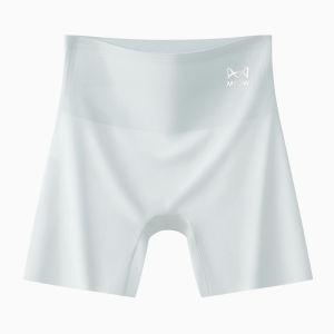 Miiow | Ice Silk Seamless Safety Pants Womens Summer Breathable Cool Sensation Prevent Exposure Tummy Control Underwear Two-In-One Shorts