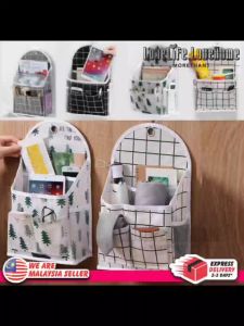 MORETHAN1 Wall Hanging Storage Caddy Bag Over The Door Closet Organizer for Bathroom Bedroom Kitchen Dorm Room