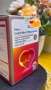 ❤️ VITATREE COENZYME Q10 150mg – DƯỠNG CHẤT CHO TRÁI TIM KHỎE MẠNH ❤️