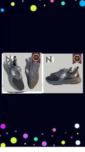 SEPATU NEWMEELS ORIGINAL SNEAKERS MODERN PALING NYAMAN RINGAN EMPUK DAN ANTI LICIN MODEL GREYWHITE