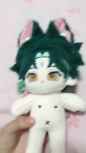 2025 Game Idol Doll Cosplay Xiao Plush Doll 20cm Soft Plushie Dolls Pendant Valentines Day Gift