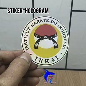 INKAI INSTITUT KARATE-DO INDONESIA STIKER INKAI STIKER HOLOGRAM