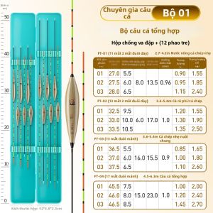 CHUANZE | Bộ Phao Câu Cá Nhạy Cảm Cao Dễ Nhìn Thấy Phù Hợp Câu Cá Hoang Dã