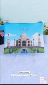 India Dompet Landmark Souvenir Suvenir Oleh Oleh Mini Wallet Negara Dompet Panjang Pouch Mouse Pad